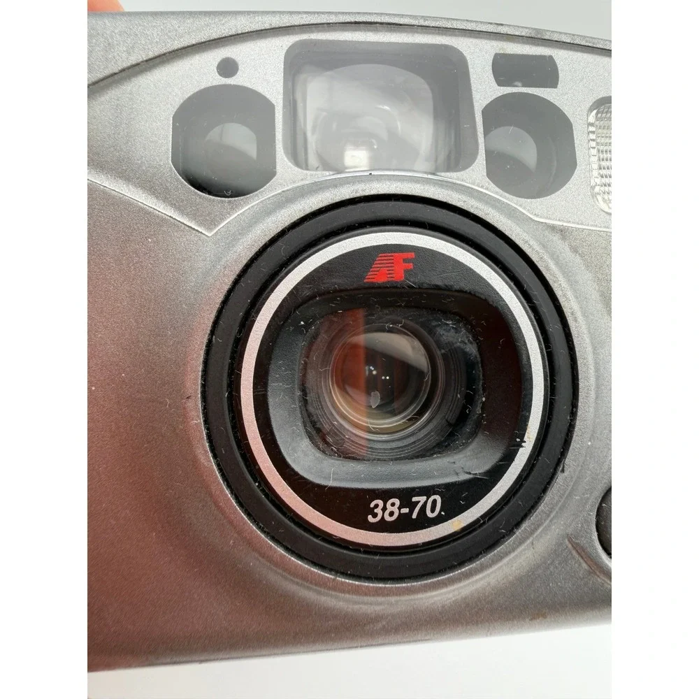 Vivitar Series 1 480PZ Data Back 35mm Film Camera Silver 38-70mm AF7513680